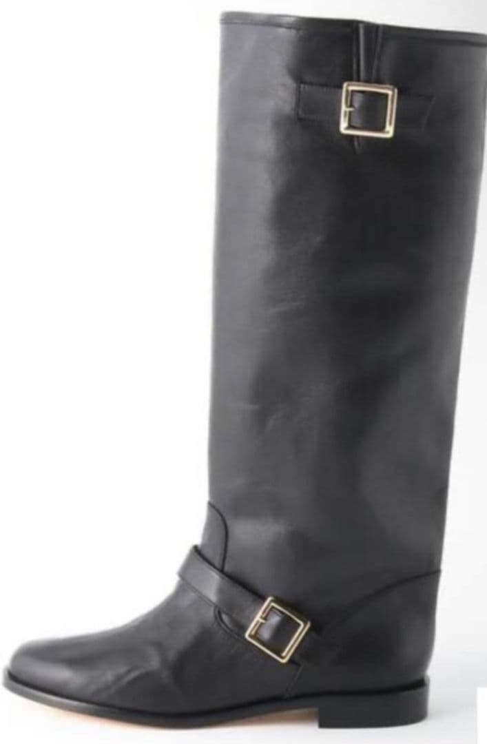 ☆新品未使用☆ NEBULONI E. ネブローニ　フラットロングブーツ