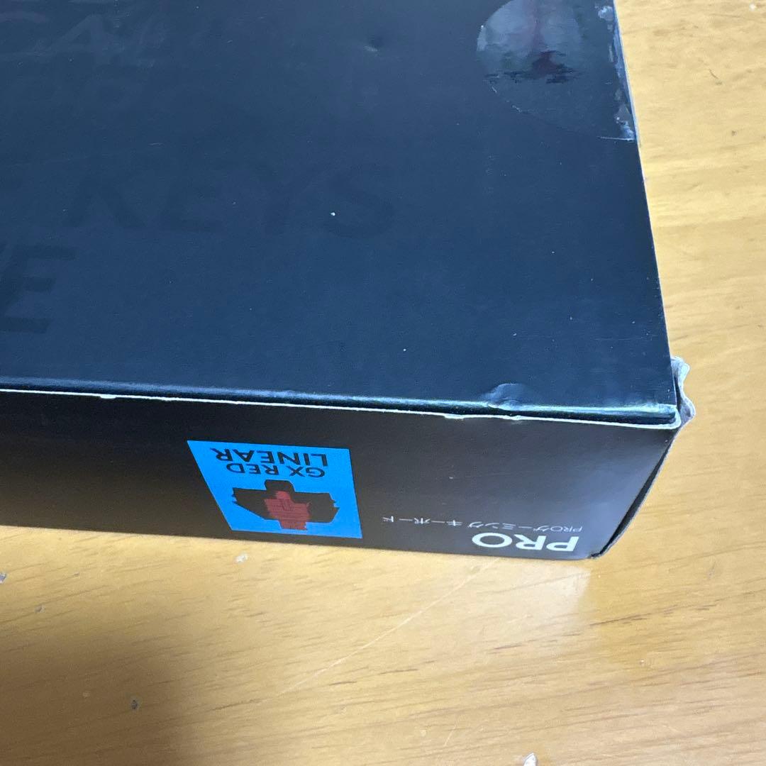 ロジクールG PRO ゲーミングキーボード 有線 リニア 赤軸 日本語配列