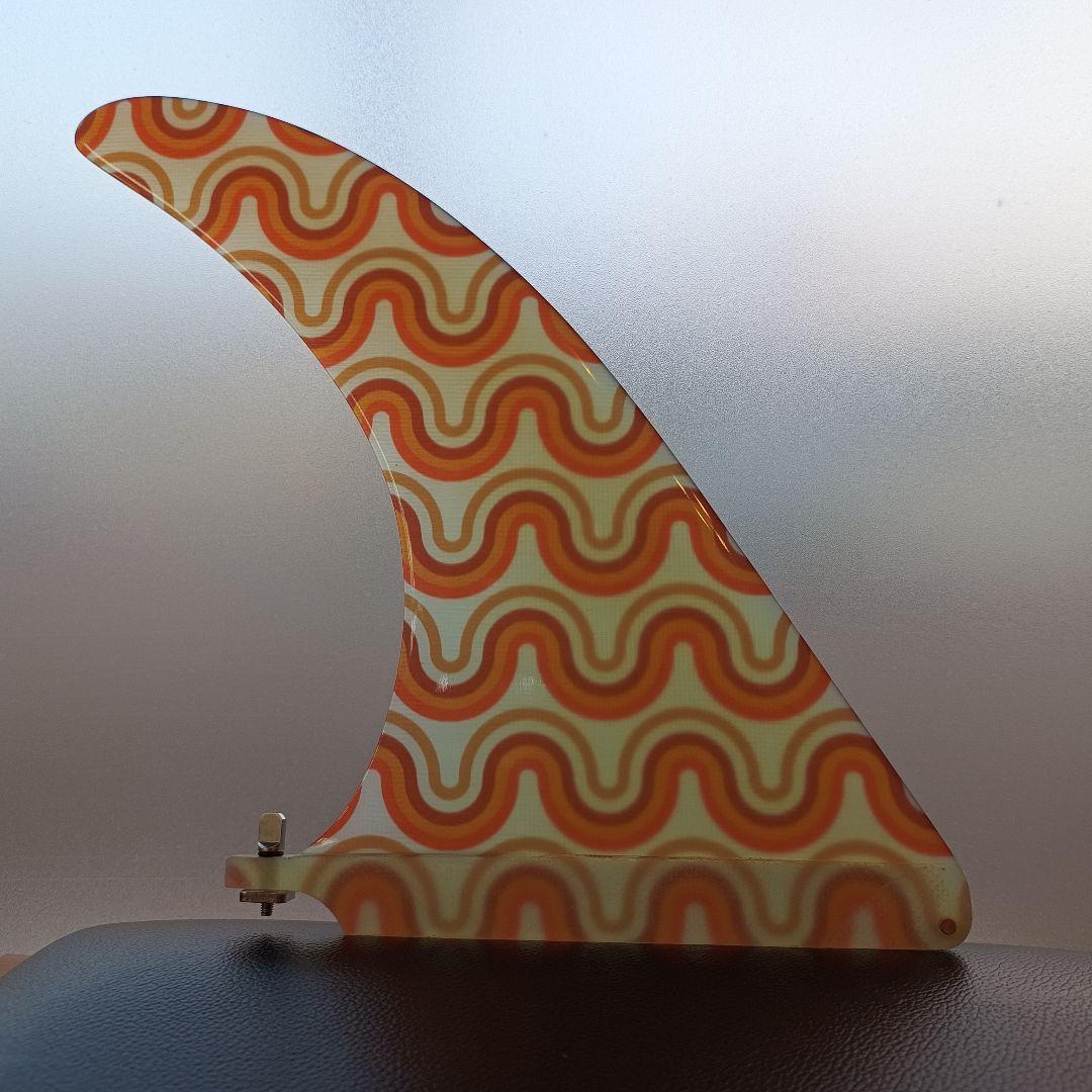 10インチセンターフィン　ロングボード　シングルフィン