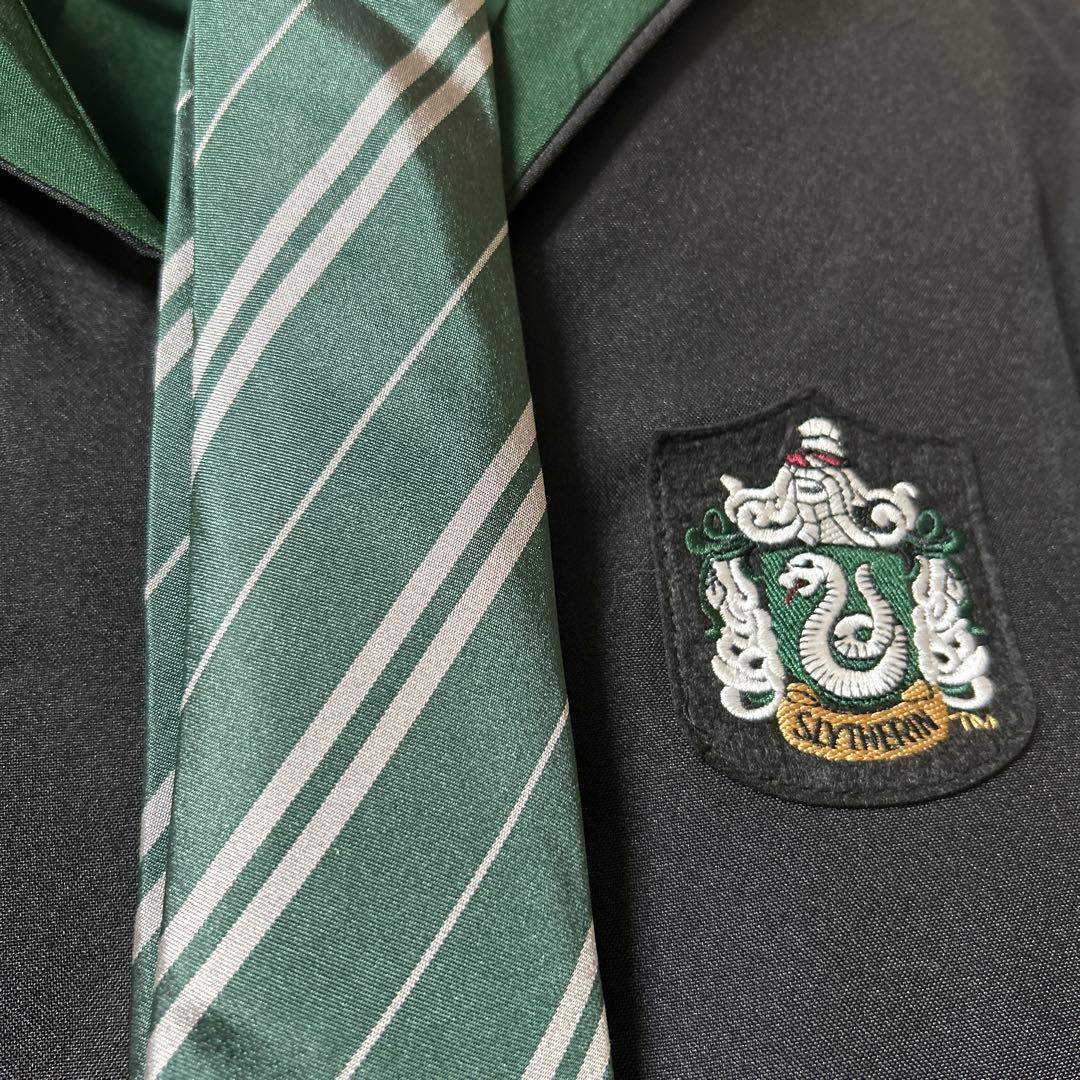 【スタジオツアー公式】ハリー・ポッター ローブ XSサイズ+ネクタイ スリザリン