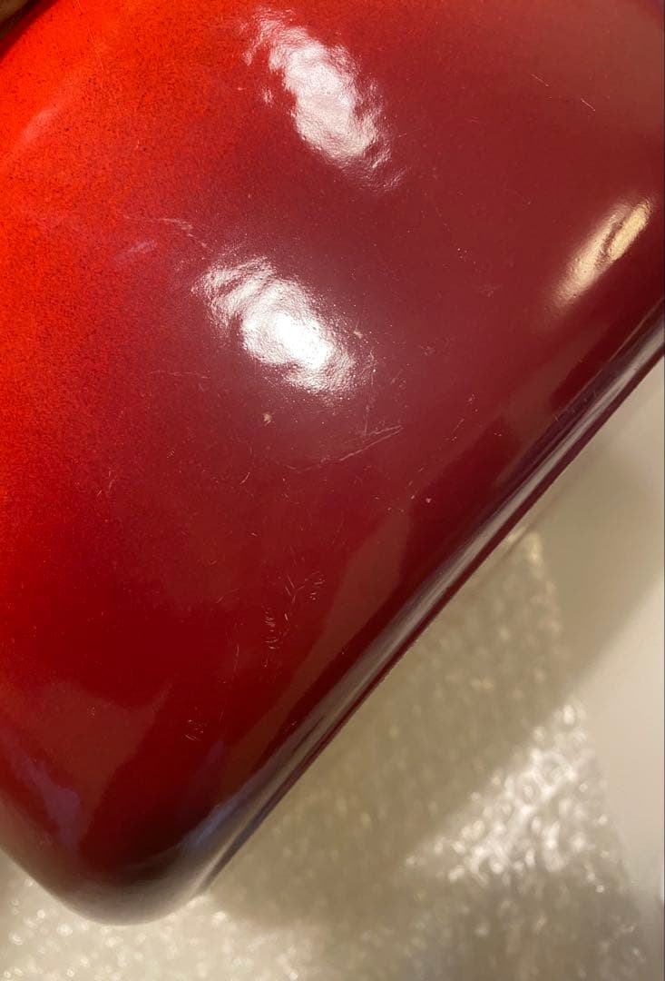 LE CREUSET オーバル鍋 27cm 赤