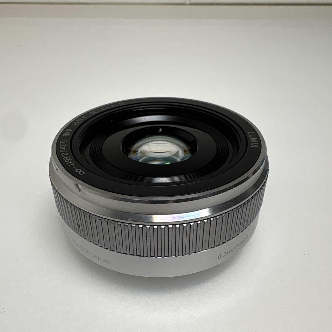 Panasonic LUMIX G 20mm F1.7 H-H020A シルバー