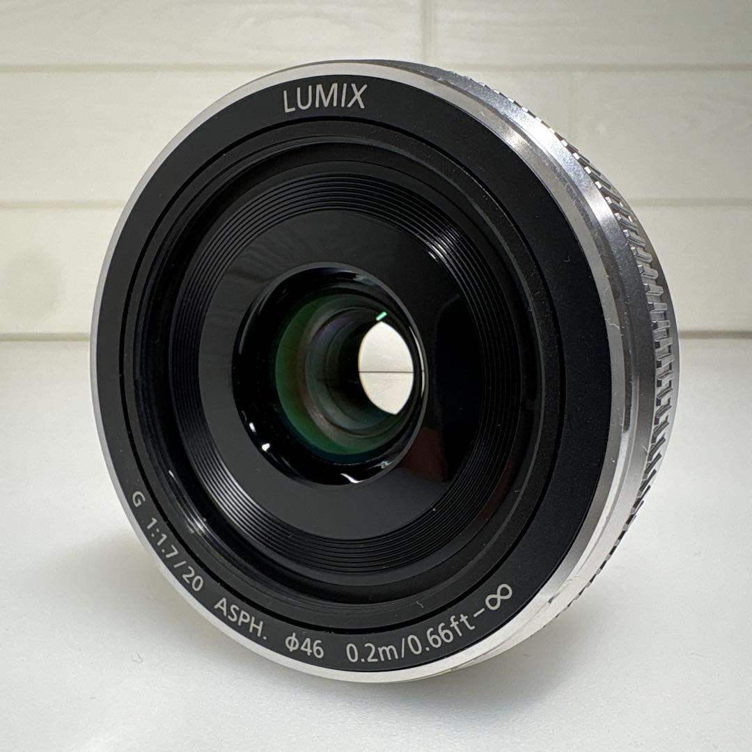 Panasonic LUMIX G 20mm F1.7 H-H020A シルバー