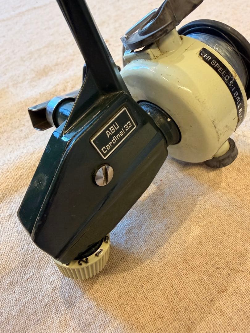 ABU Cardinal 33 カーディナル33 スピニングリール ヴィンテージ
