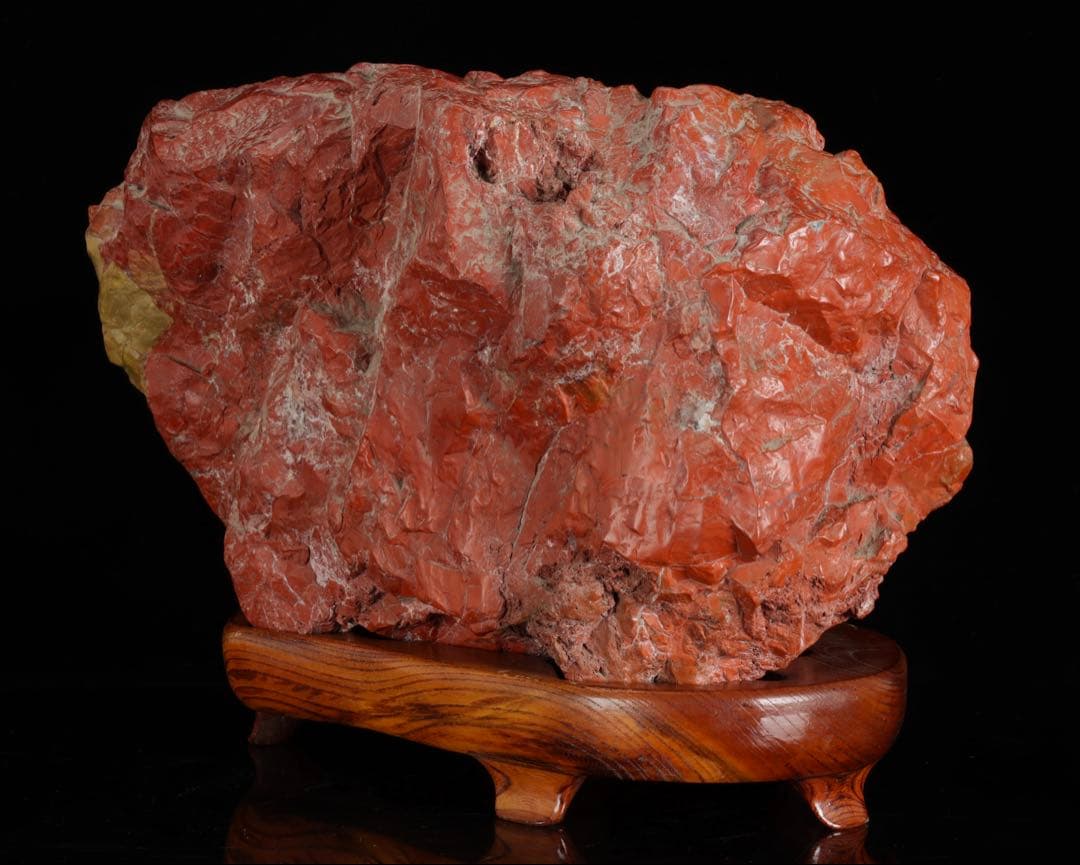 マ*3様 佐渡 赤玉石 赤石 碧玉 水石 鑑賞石 天然石 原石 大型20.3kg