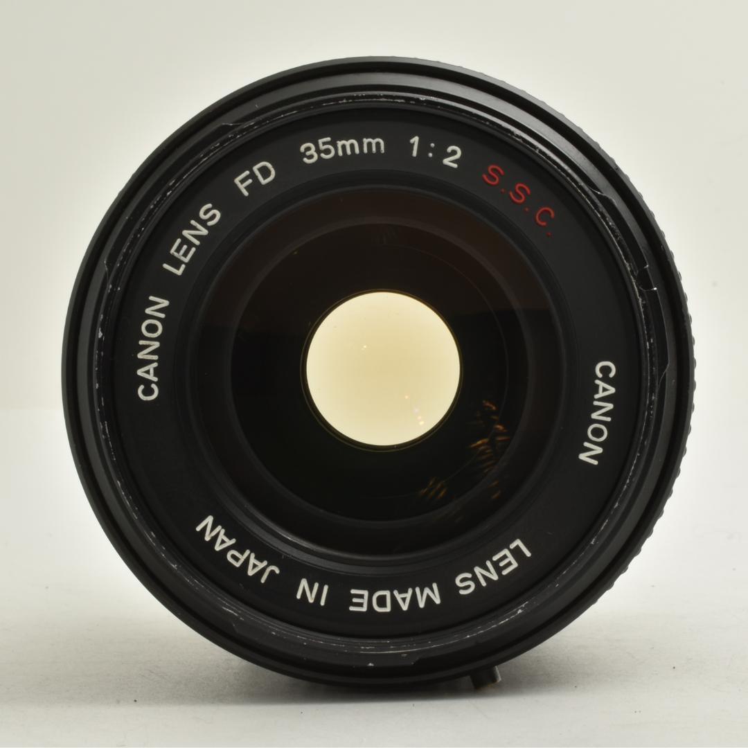 整備済 Canon FD 35mm F2 S.S.C. 'O' 前玉凹み レア