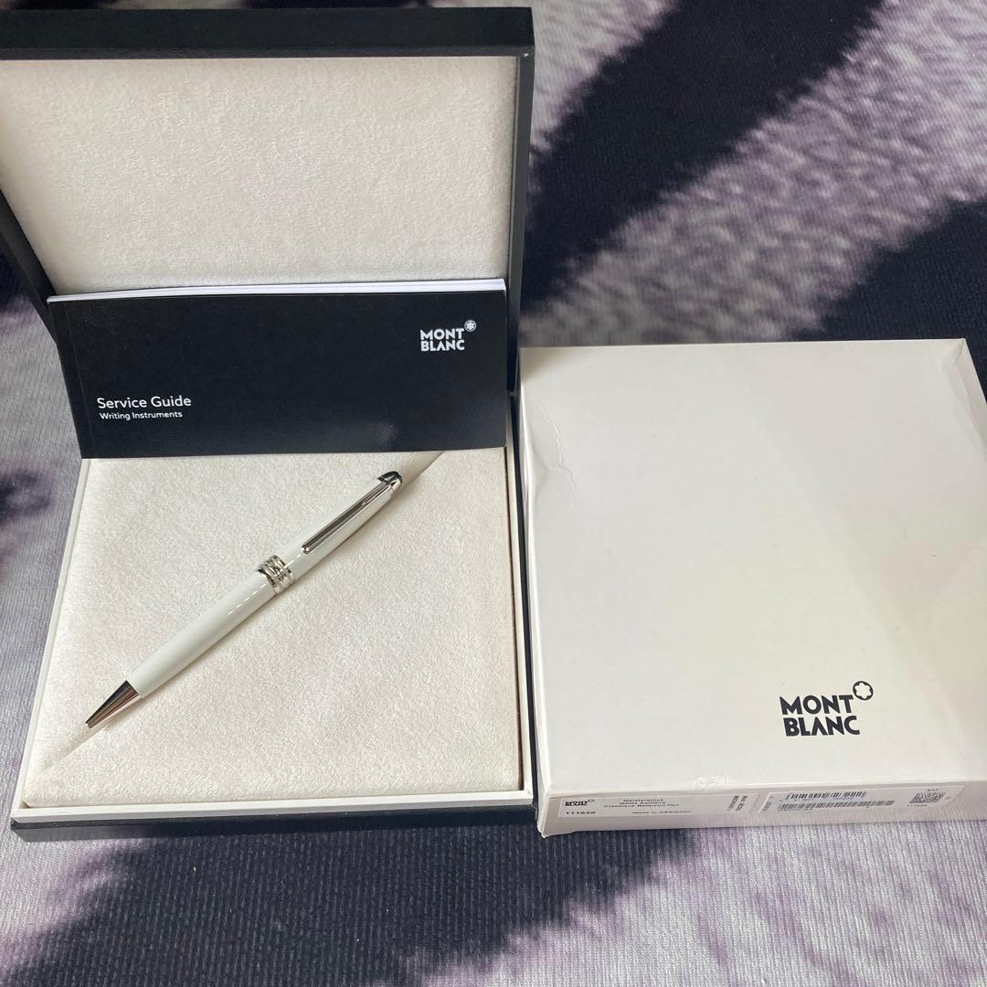 MONTBLANC モンブラン ボールペン マイスターシュテュック ホワイト