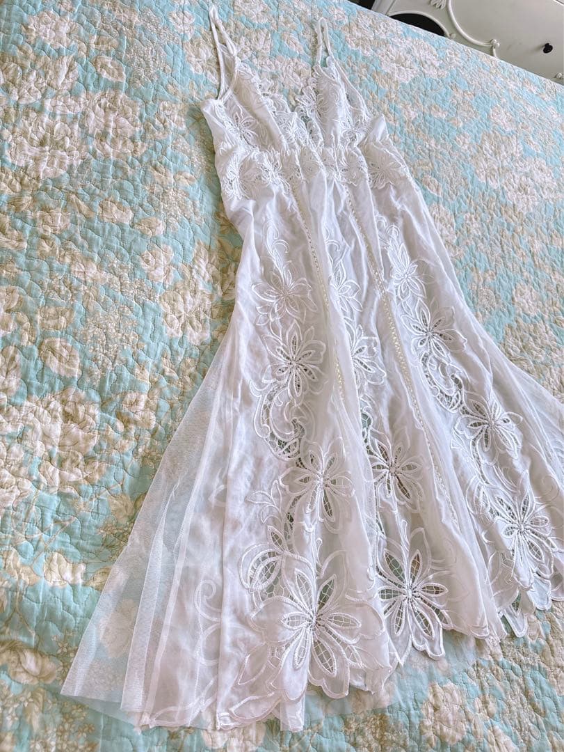 【入手困難】Wacoal trefleトレフルロングドレス/希少品