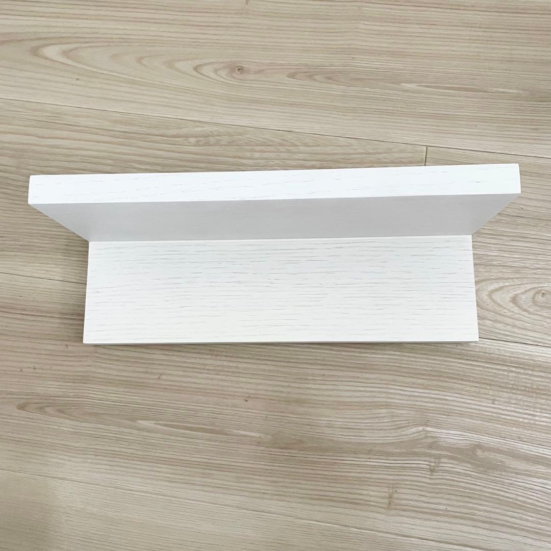 美品 無印良品 壁に付けられる家具 4点セット 壁 家具 ライトグレー