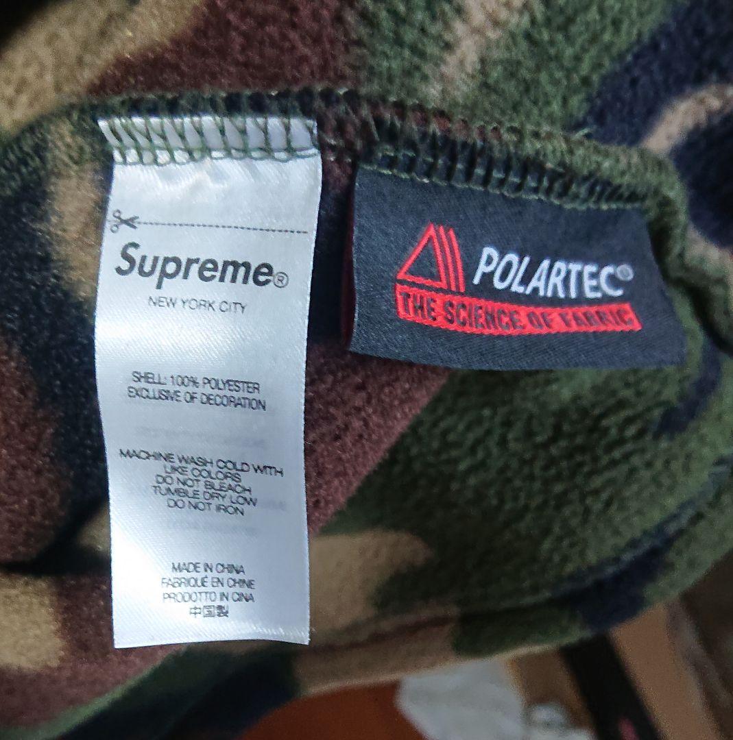 supremeの POLARTEC モックネック フリース