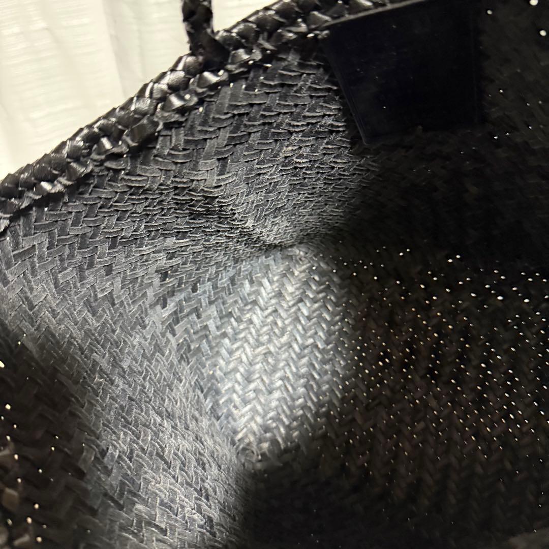 ⭐️未使用級⭐️　ドラゴンディフュージョン　ハンドバッグ　バスケットバッグ　黒