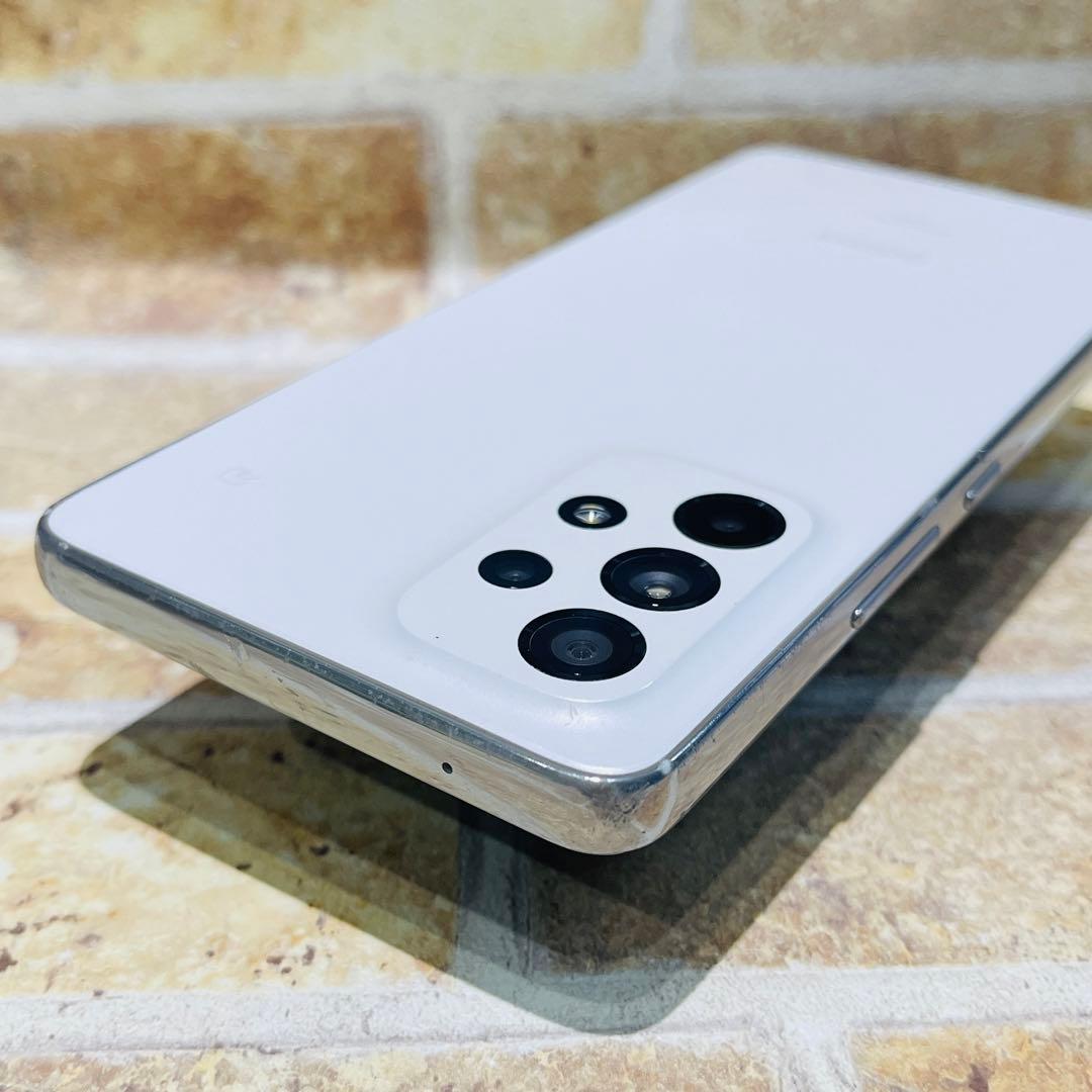 SIMフリー Galaxy A53 5G 128GB オーサムホワイト 電池良好