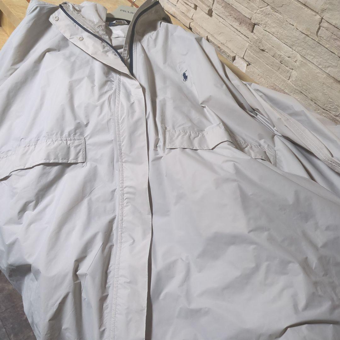 美品♡PORO RALPH LAURENジップアップナイロンポンチョ