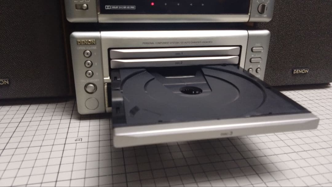 DENON UD-M10 MD カセット スピーカー セット ミニコンポ
