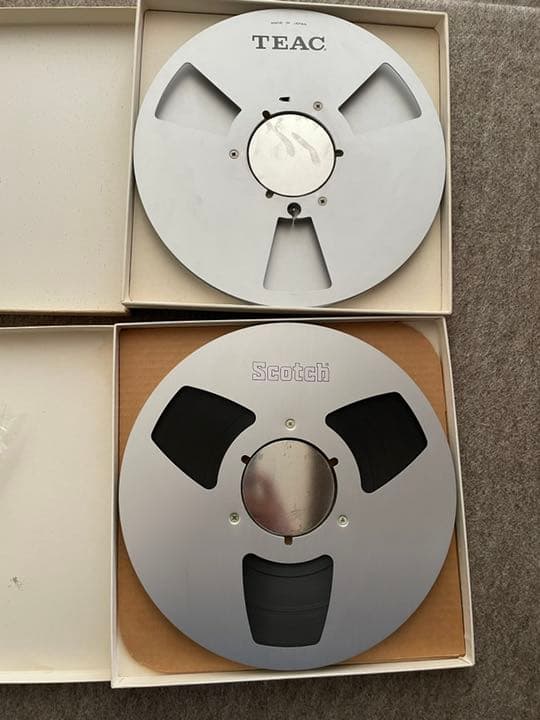 TEAC リール　Scotch magnetic tape