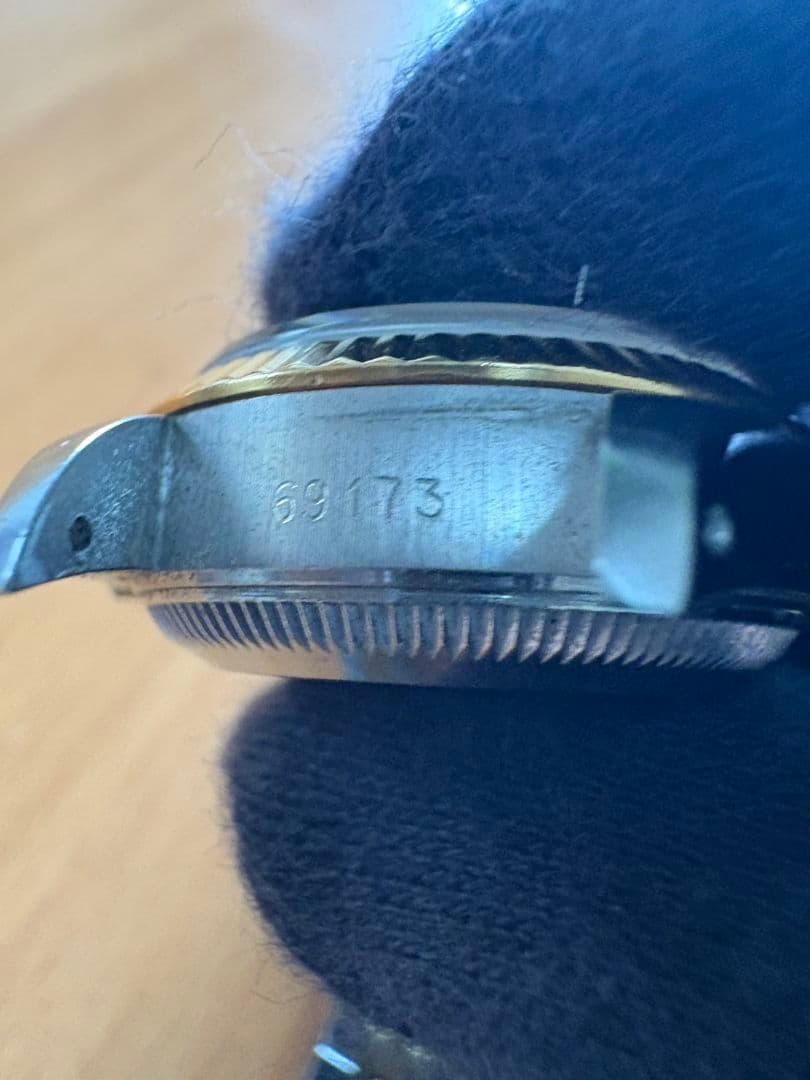 ROLEX ロレックス デイト 69173 ゴールド レディース腕時計