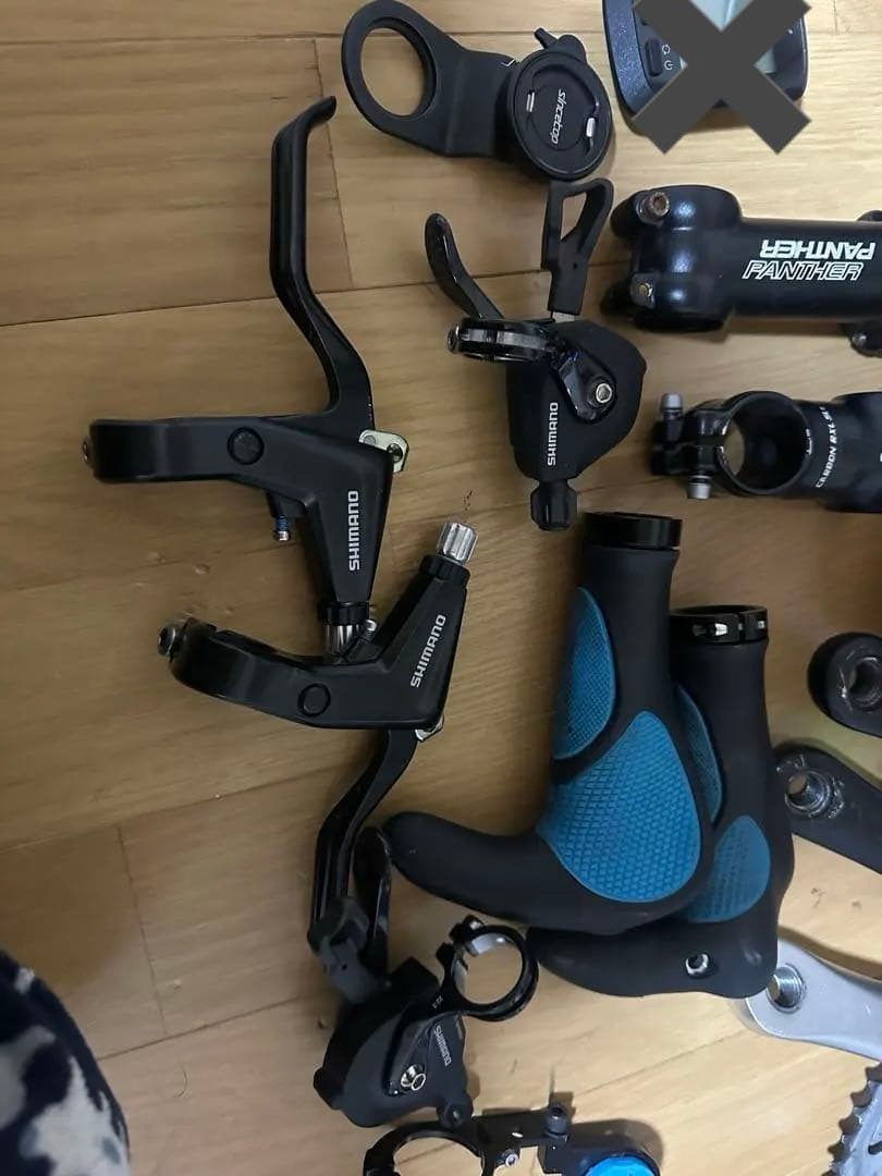 クロスバイク用コンポーネントパーツセット