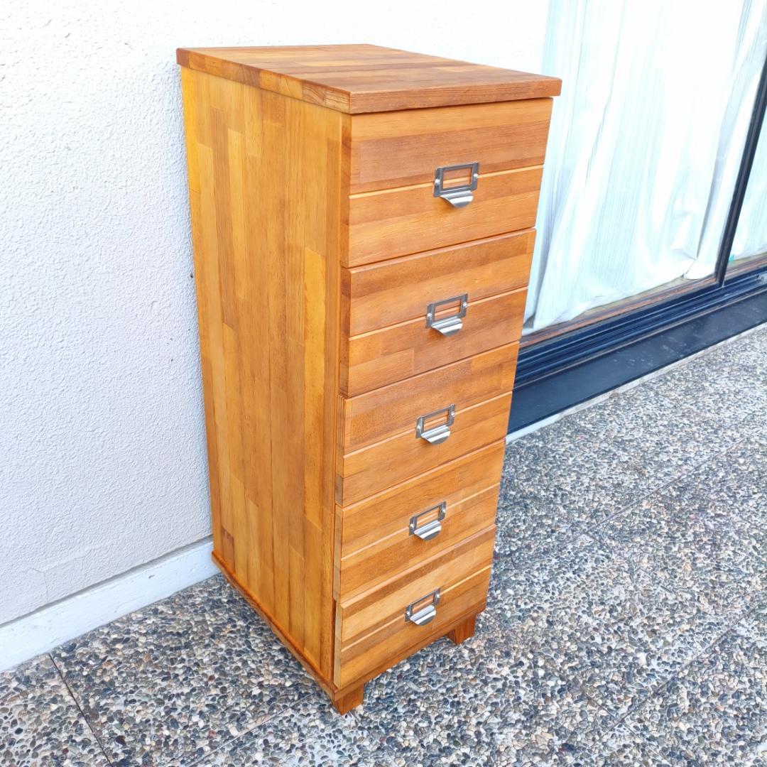 Natural House 多段チェスト 5段 引き出し 木製棚