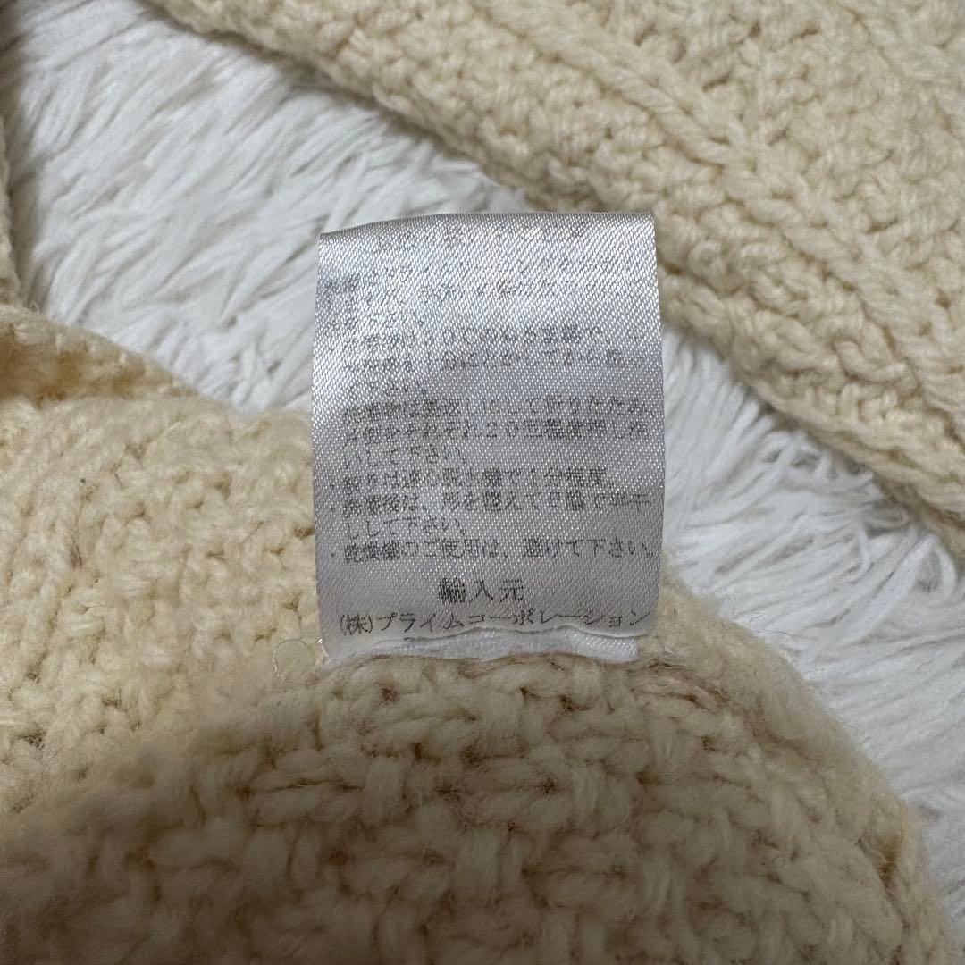 ATHENA DESIGNS アテナデザイン アラン クルーネックセーター