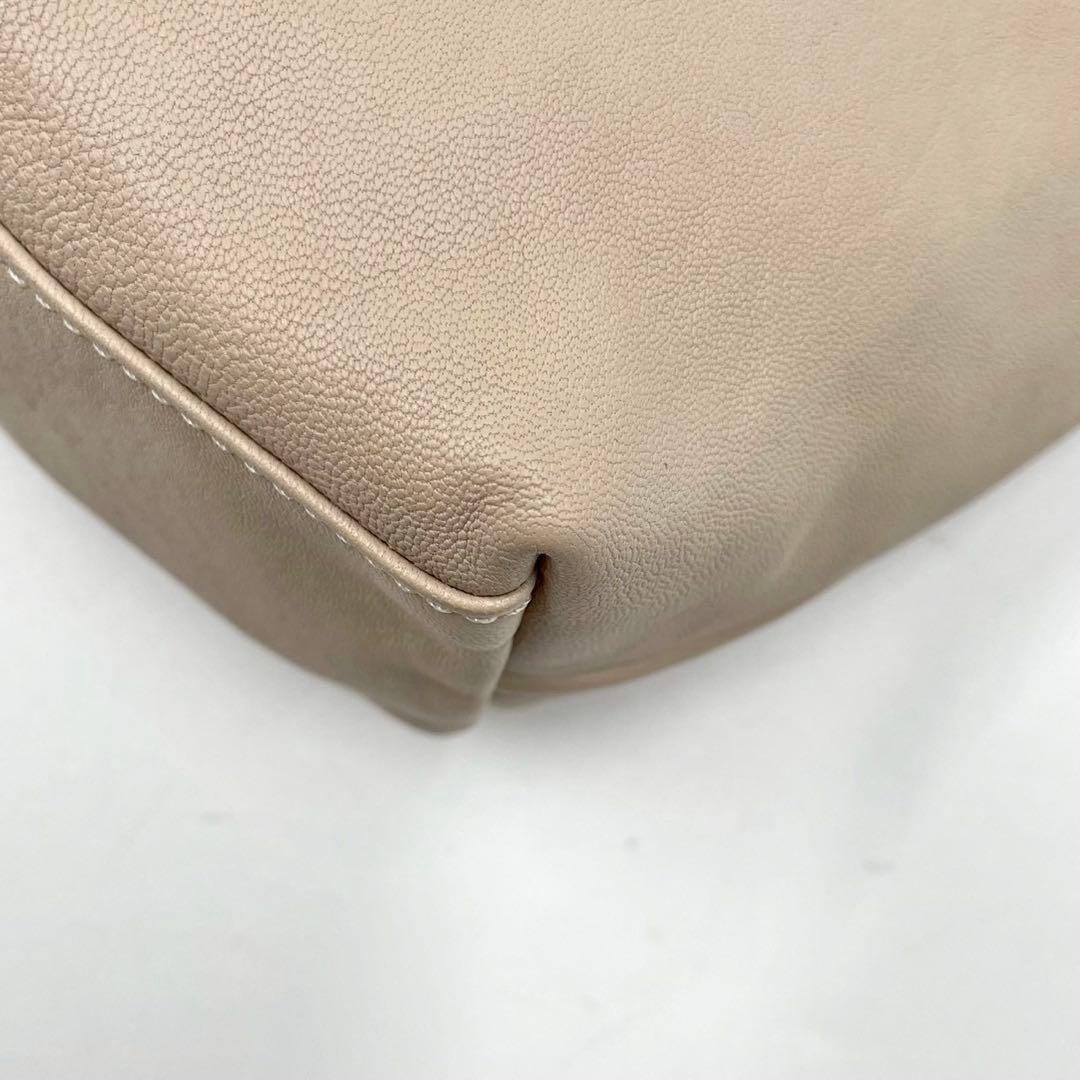 【未使用に近い】 Longchamp 限定品 2way ショルダーバッグ レザー