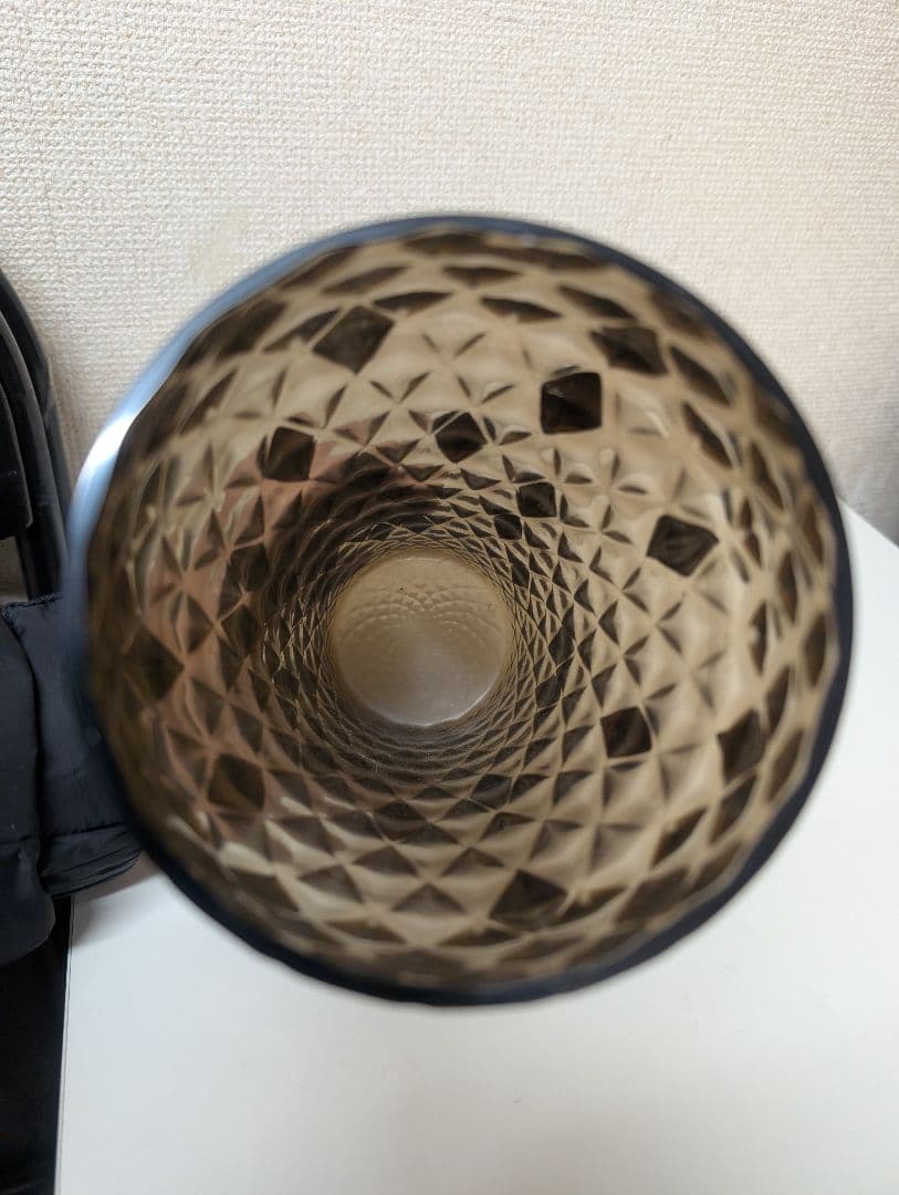 ボヘミアガラス　花瓶