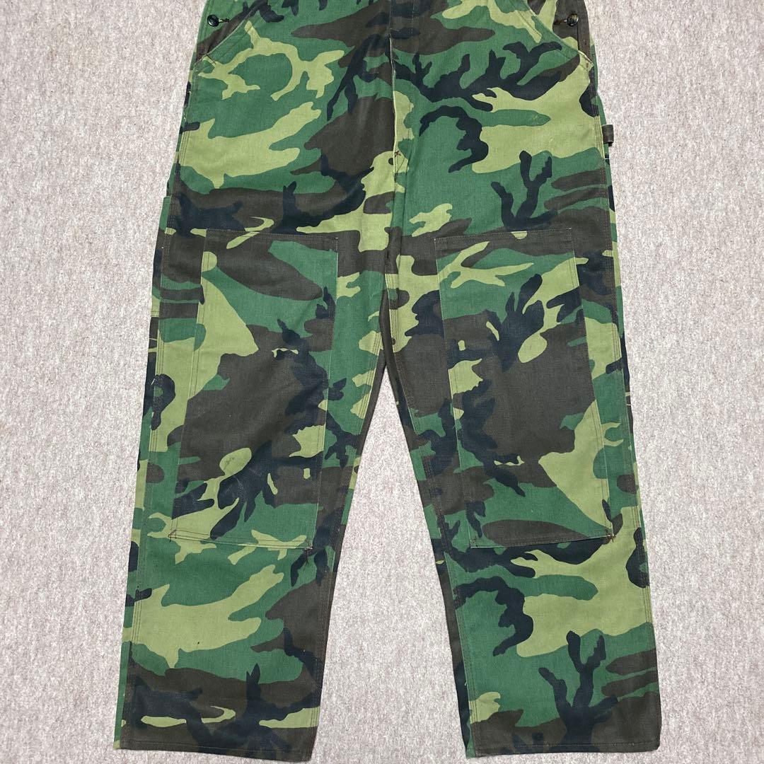 LIBERTY迷彩オーバーオール ダブルニー