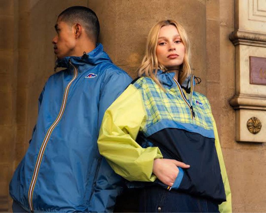 メゾンキツネ　MAISON KITSUNE×K-WAY ナイロンジャケット　美品