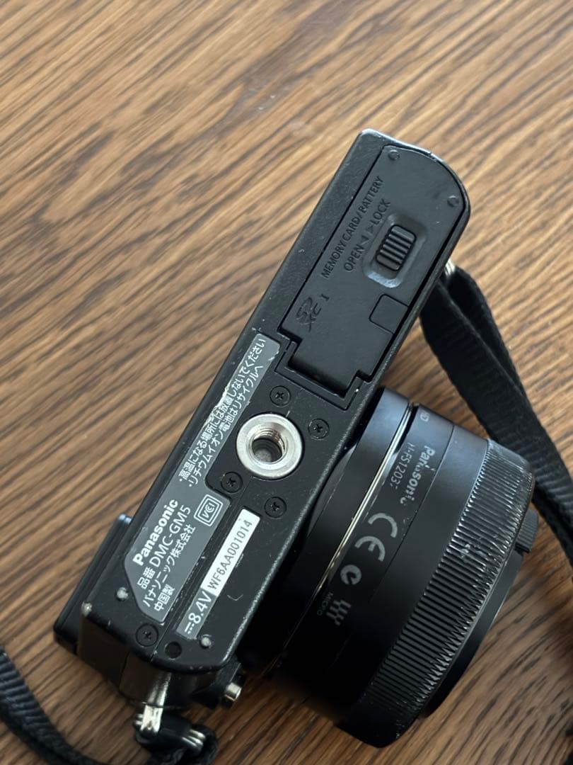 Panasonic GM5 ブラック＋12-32レンズ（純正バッテリー2個）