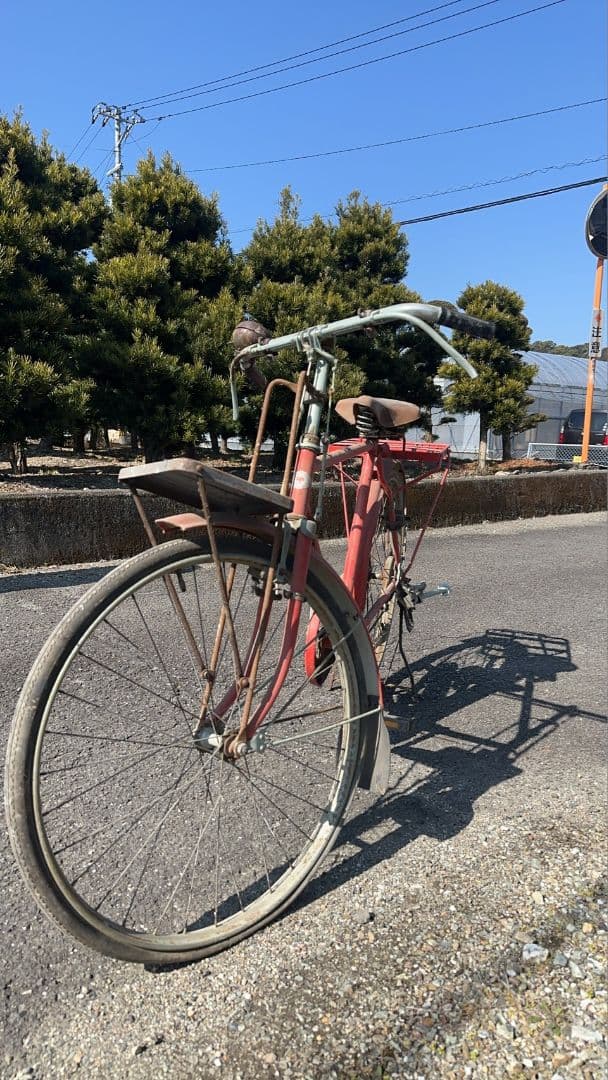 アンティーク自転車　 昭和60年製局用　昭和レトロ