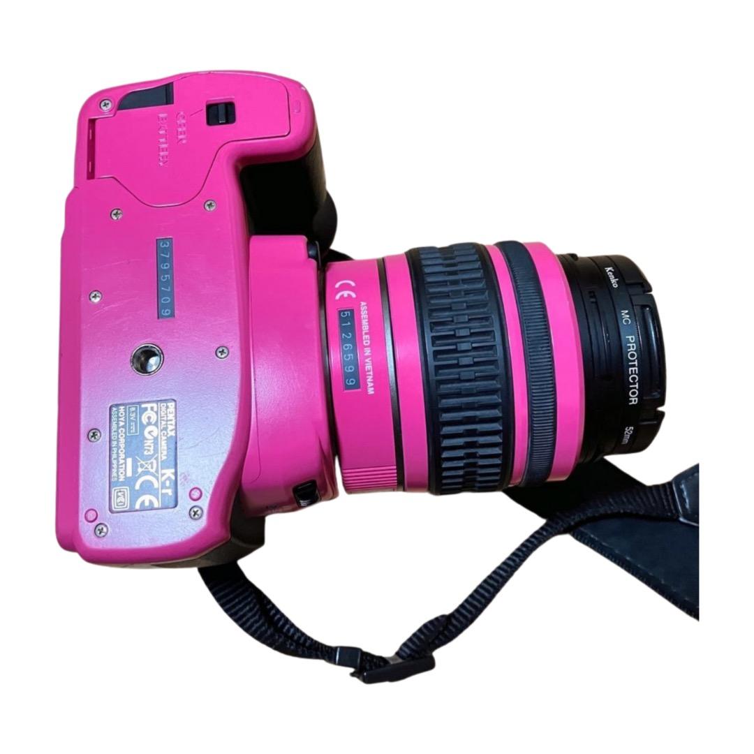 PENTAX K-r ピンク 一眼レフ レンズ2本＋充電器セット 希少カラー