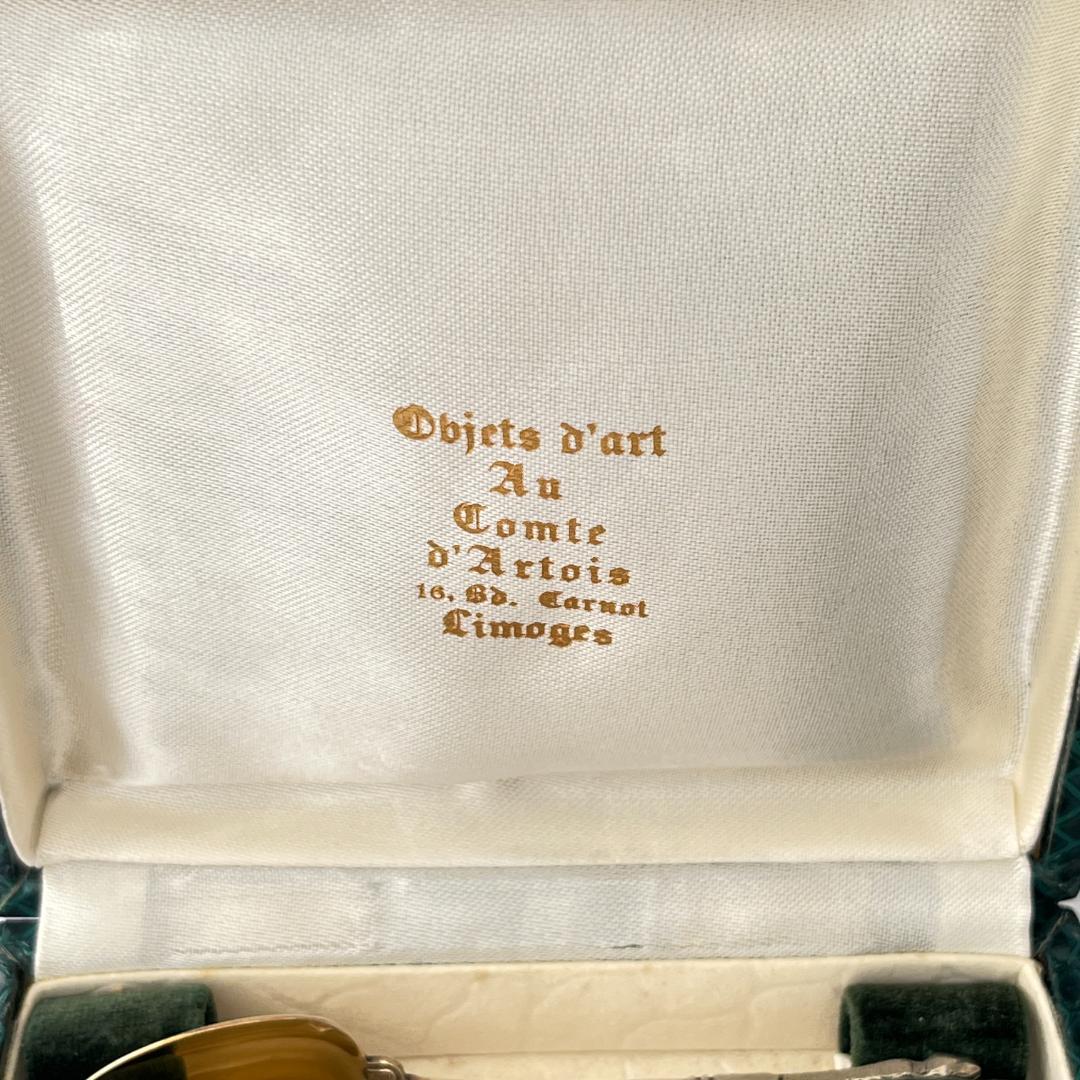 【仏蘭西】 コーヒースプーン　12本【シルバープレート】ケース