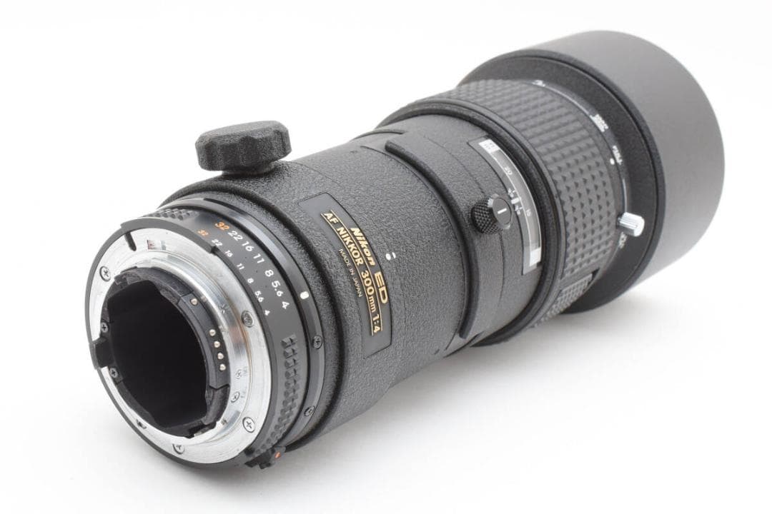 Nikon AF NIKKOR 300mm F4 良品 フード付