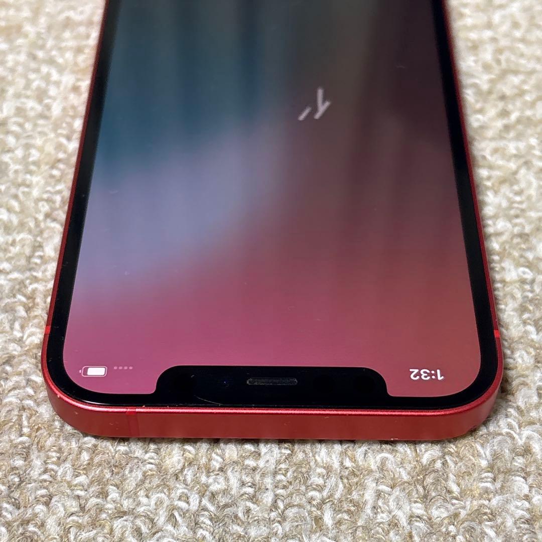 訳あり特価 SIMフリー iPhone 12 Red 64GB