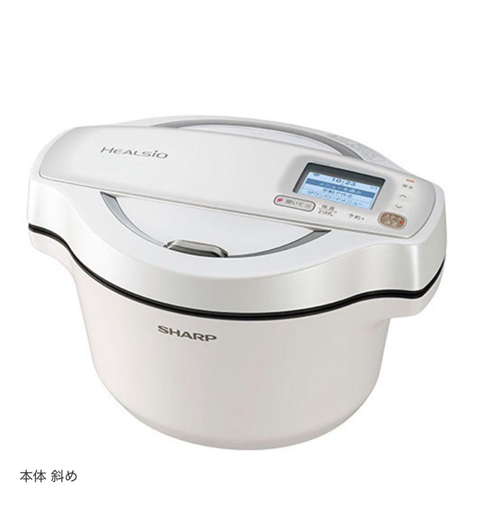 新品/未使用 SHARP ヘルシオホットクックKN-HW16E W