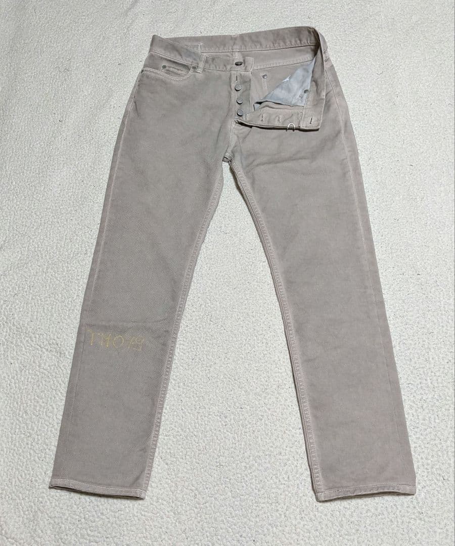 Maison Margiela ペイント グレージュ デニム