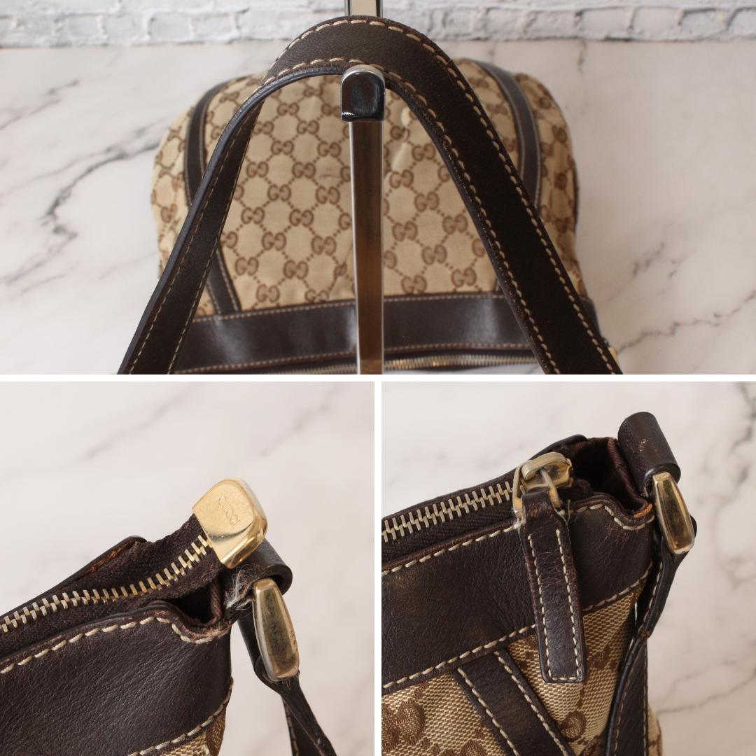 GUCCI グッチ ショルダーバッグ アビー GGキャンバス 斜めがけ GG柄