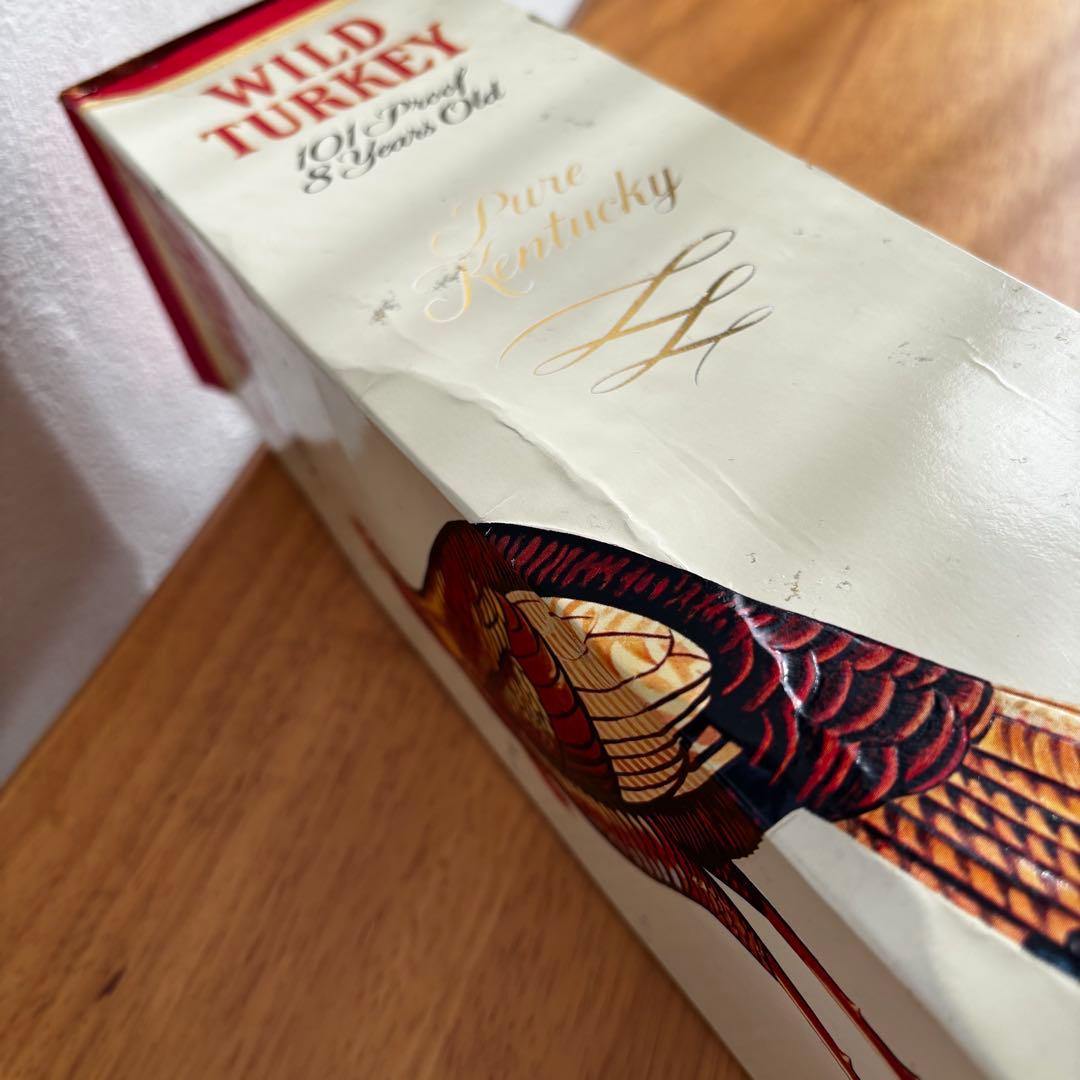 古酒WILD TURKEY 101Proof 8Years Old 1L 箱入り