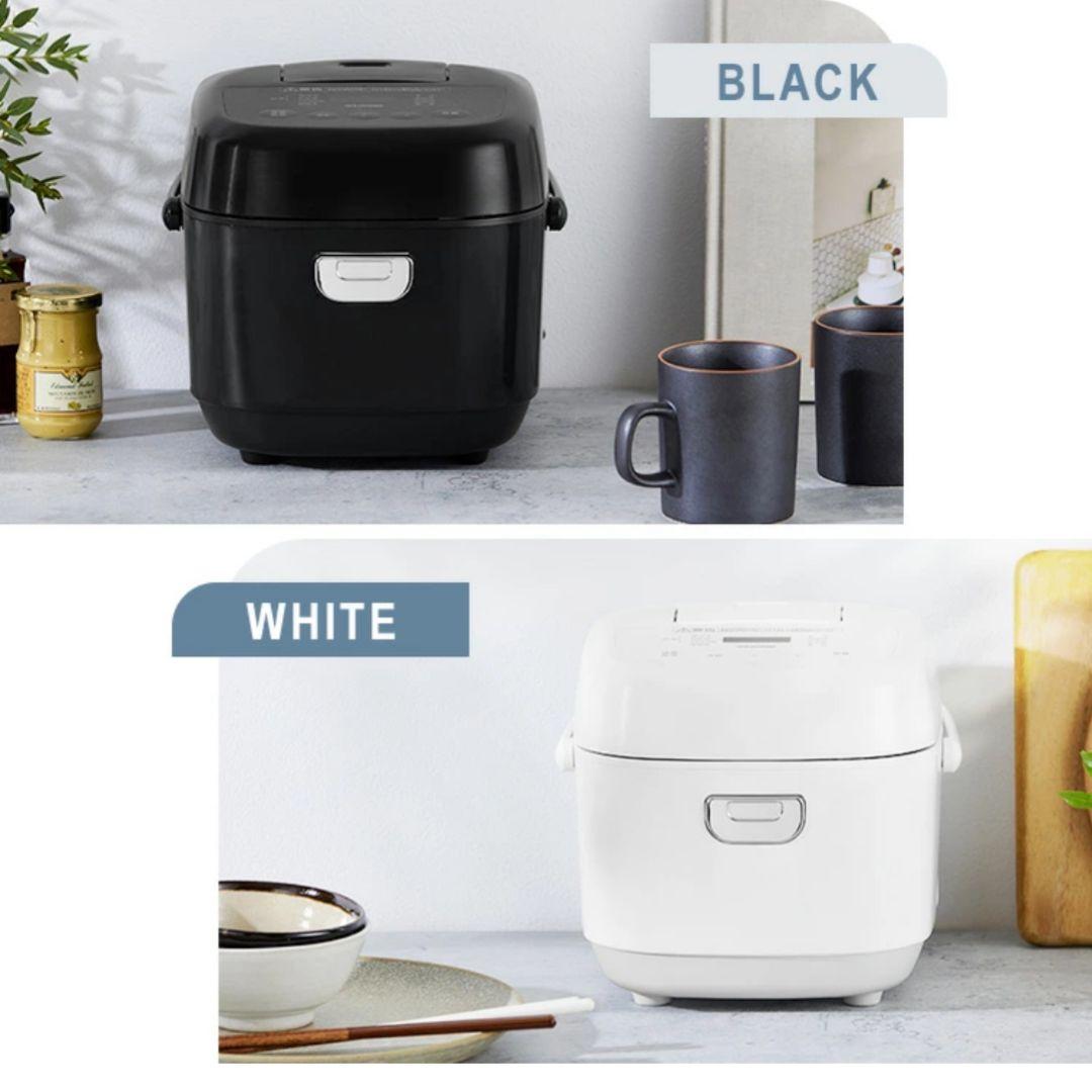 アイリスオーヤマ ブラック 炊飯器 5.5合 マイコン式