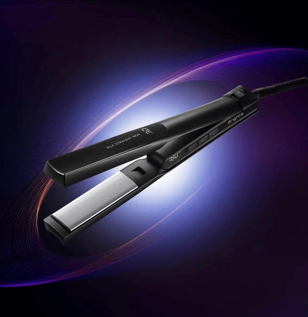 【新品未使用】ブライト 3Dシルクストレートアイロン brighte