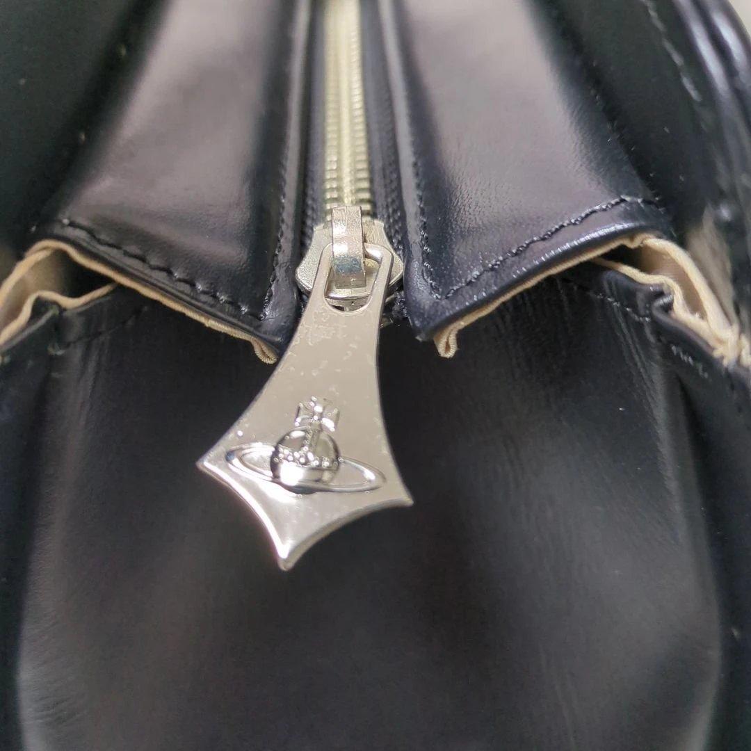 ヴィヴィアン Vivienne Westwood レザー ハンドバッグ 廃盤品