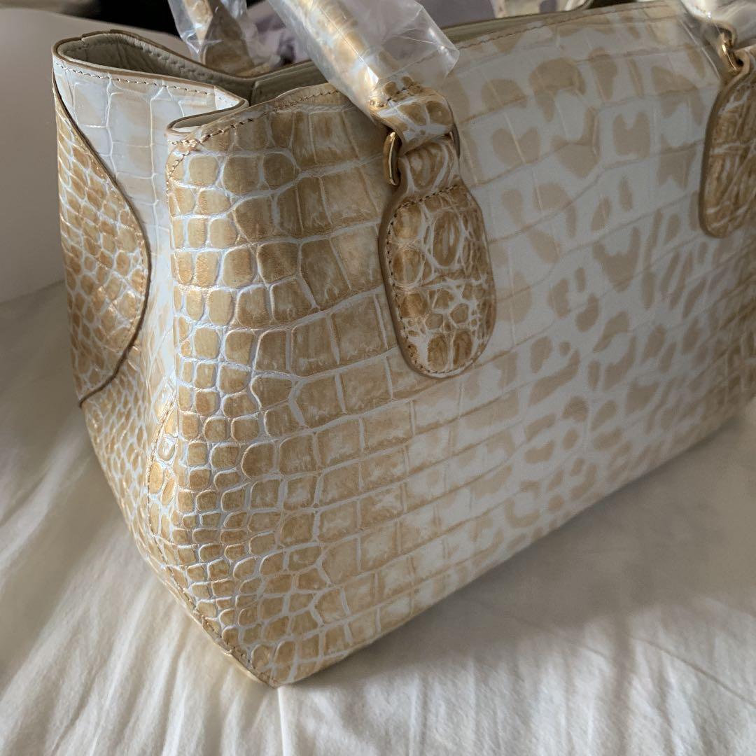 レザージュエルズ ギャレリア　ココリュクスイタリアンレザークロコダイル型押し