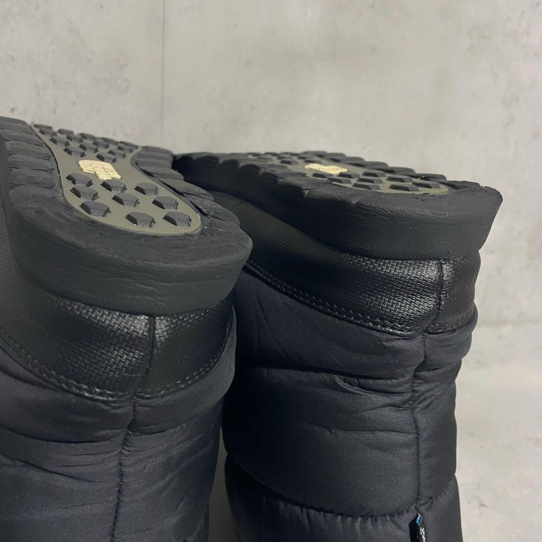 良品　ノースフェイス ヌプシ　ブーティ 23cm レディース 黒 プリマロフト