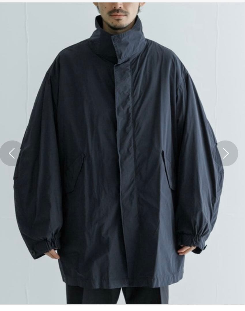 エイトンATON【24AW】AIR WEATHER SHORT MODSCOAT