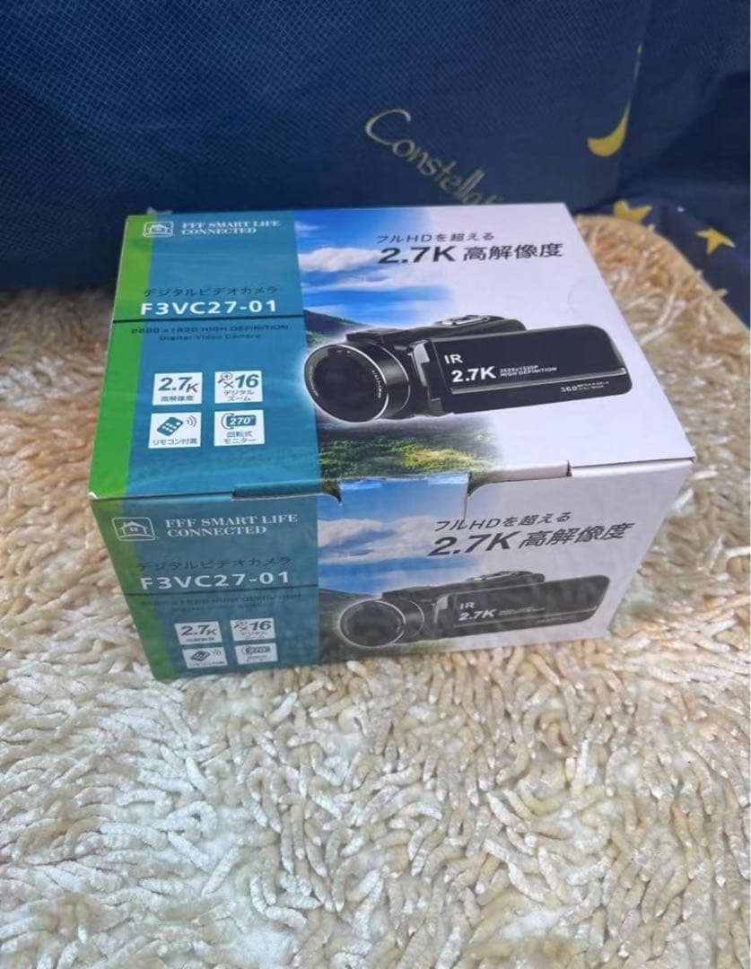 新品未使用 デジタルハイビジョンビデオカメラ F3VC27-01