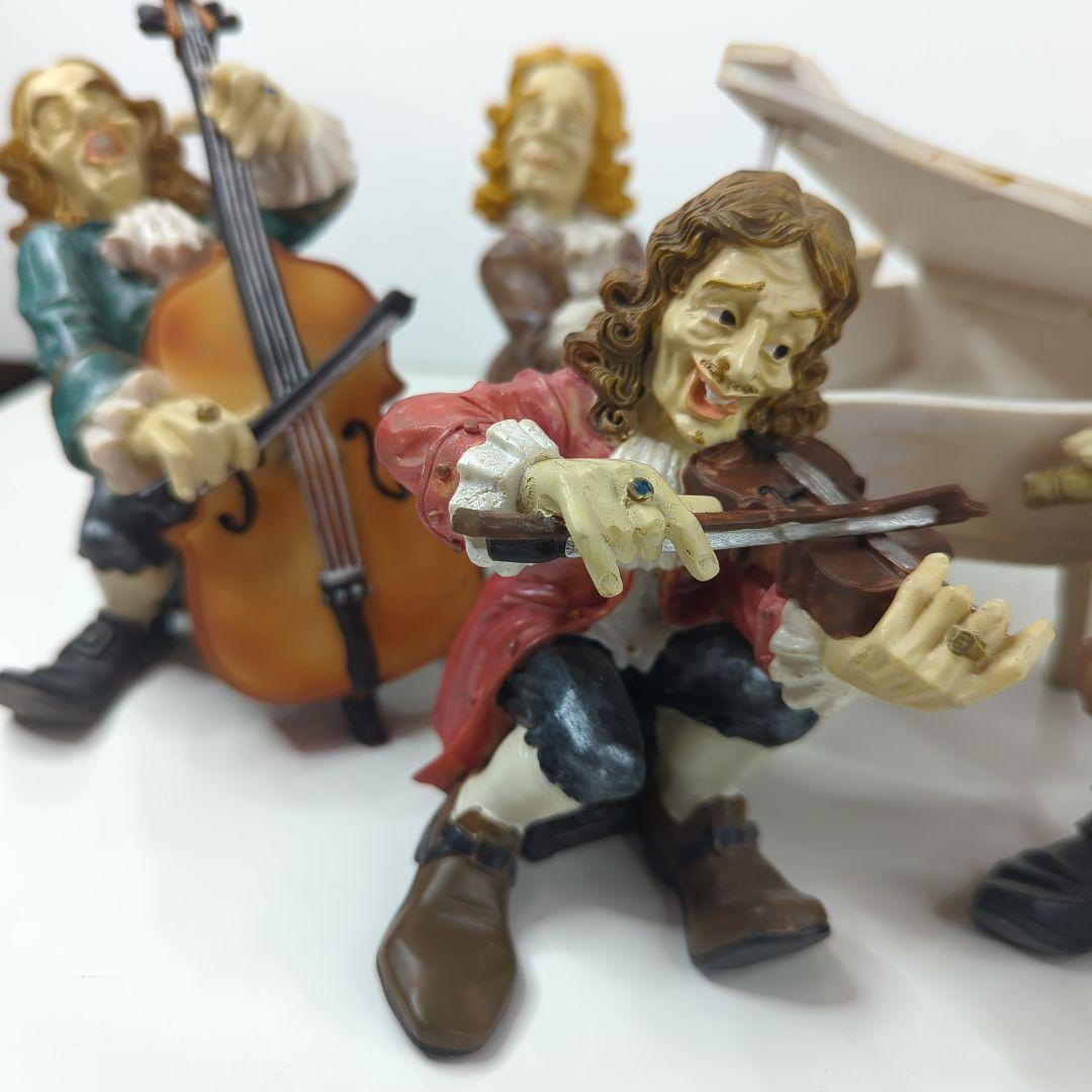 オールスター／4人組バンド／音楽隊フィギュア／カルテット／オブジェ