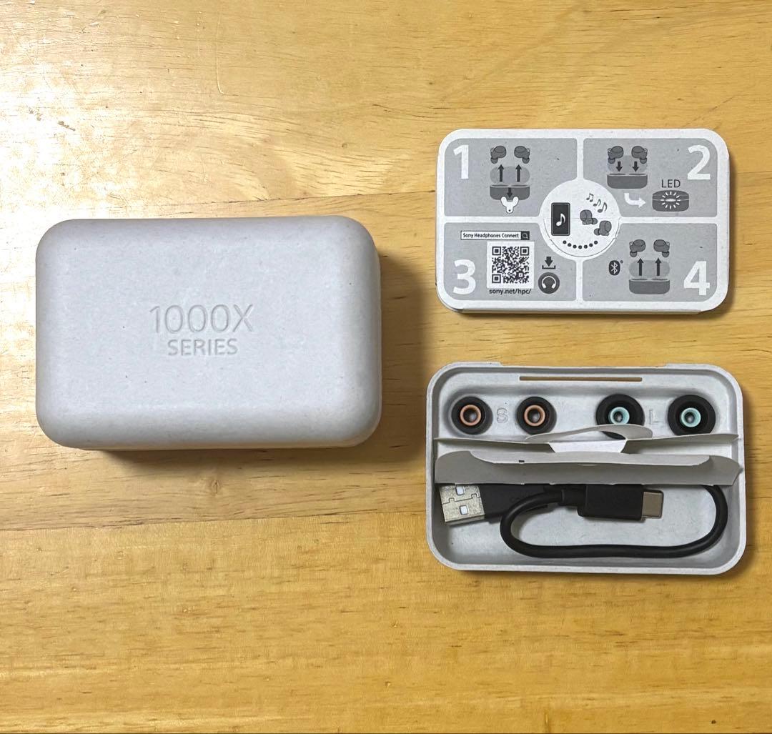 【バッテリー新品】SONY WF-1000XM4 シリコンケース付き