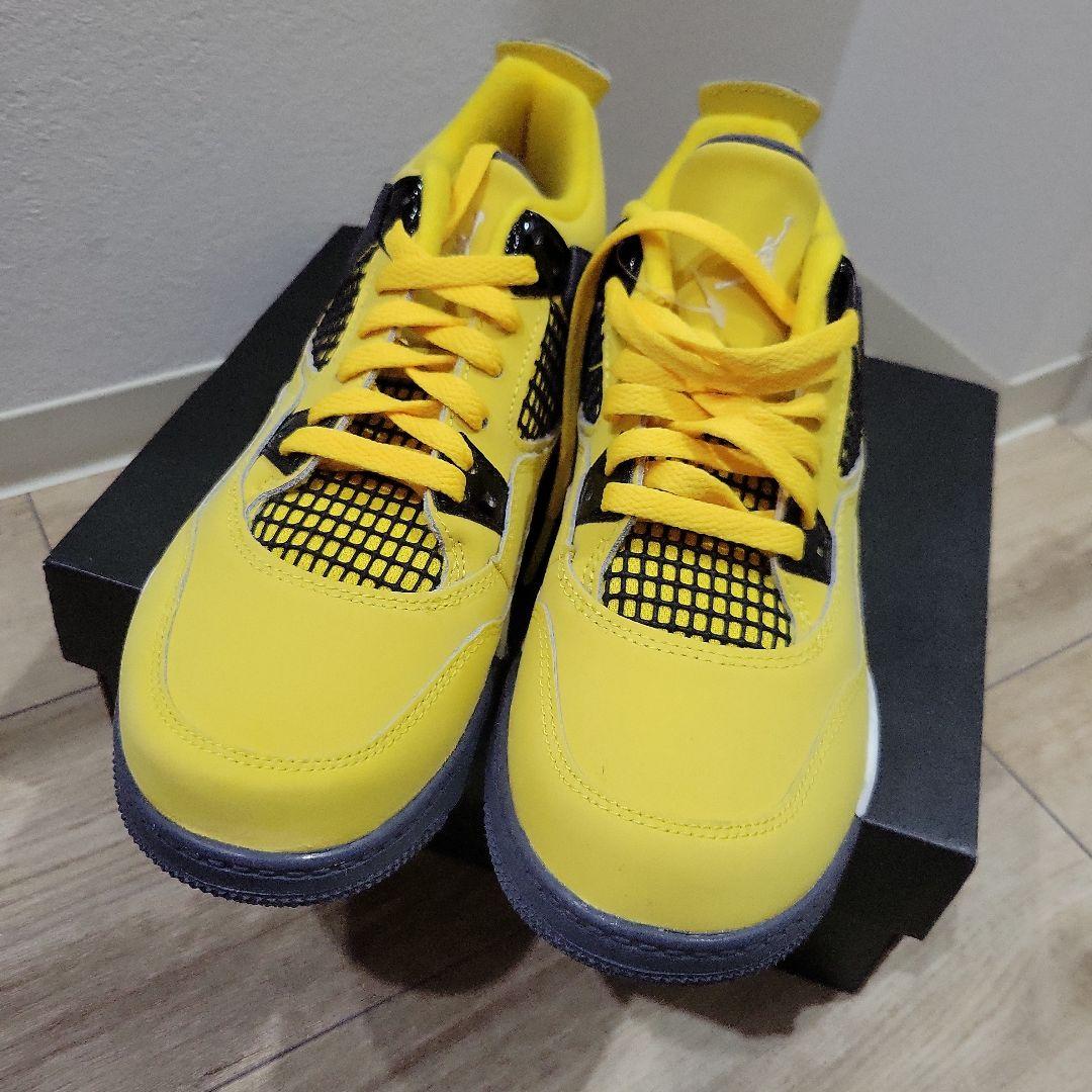 スニーカー Nike PS Air Jordan 4 \"Tour Yellow\"
