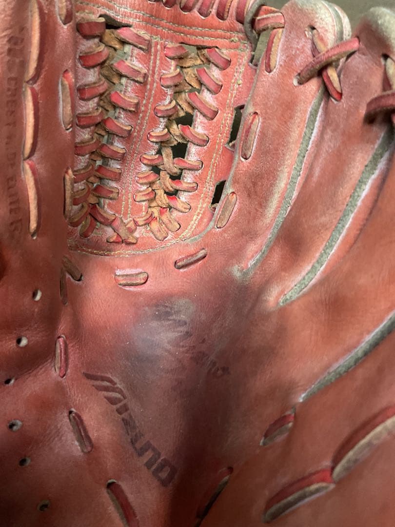 MizunoPro 軟式グローブ 赤 井端モデル 内野 ショート用