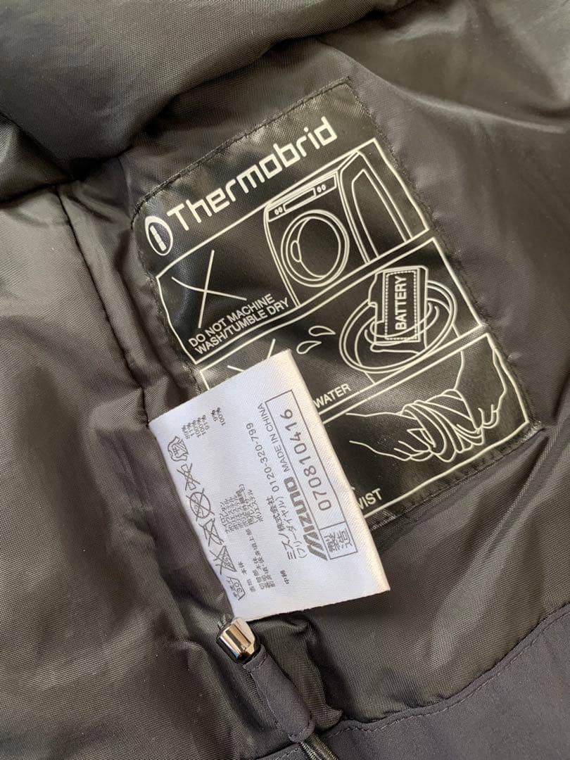 ミズノ スキーウェア ヒーター付き 上位モデル 1/2ジャケット画像