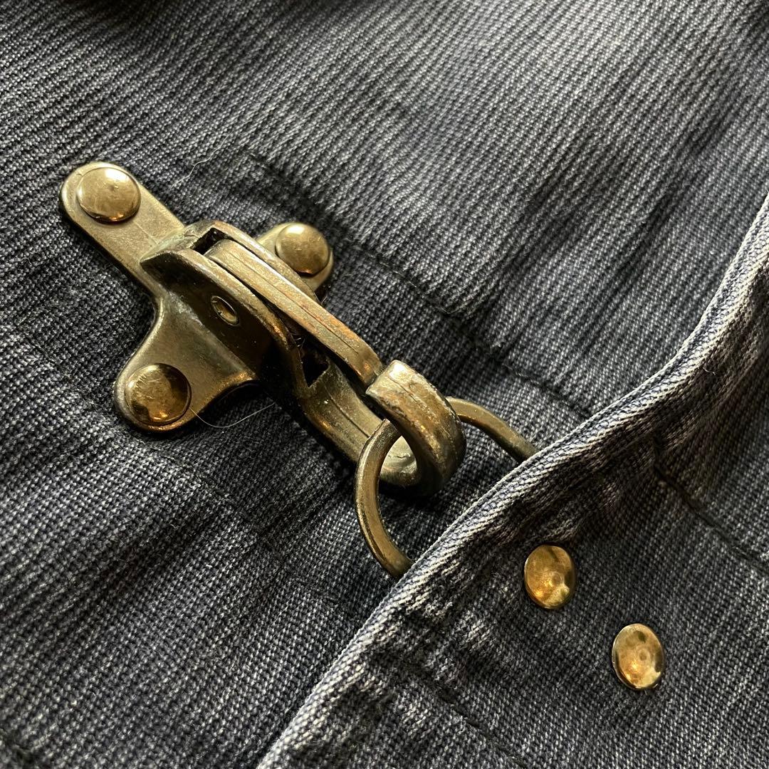 ジャケット・アウター Euro Vintage Fireman Jacket Short M Navy